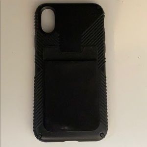 Speck iPhone X case w/ card holder